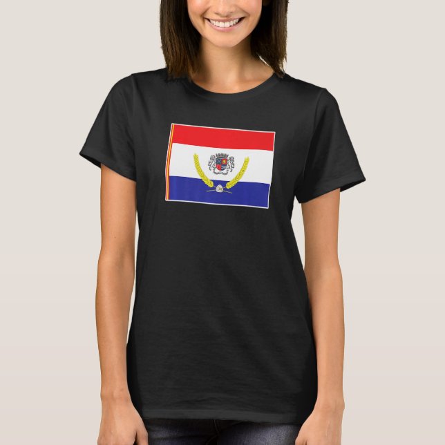T-shirt Uruguaiana Flag National pride  Souvenir (Devant)