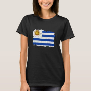 T-shirt Uruguay Drapeau racine uruguayenne Vintage Uruguay