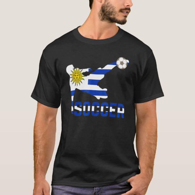 T-shirt Uruguay Football National Football Uruguay Footb (Devant)