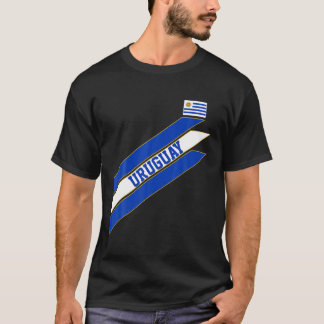 T-shirt Uruguay Football Supporter Visiteur Uruguayan Socc