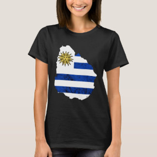 T-shirt Uruguay Map Uruguayan Roots Charrúa People Uruguay