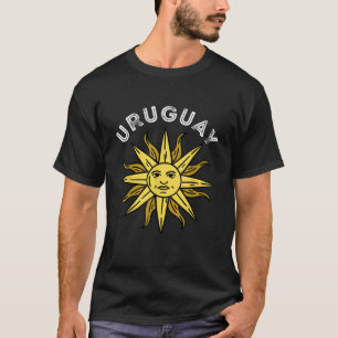 T-shirt Uruguay Sunshine Sun Uruguay Drapeau Pride uruguay
