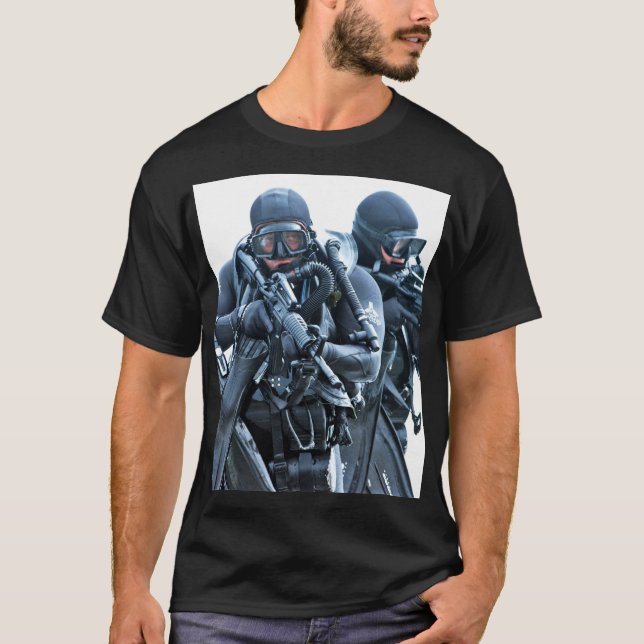 T-shirt US COMBAT SQUAD - US Special Ops (Devant)