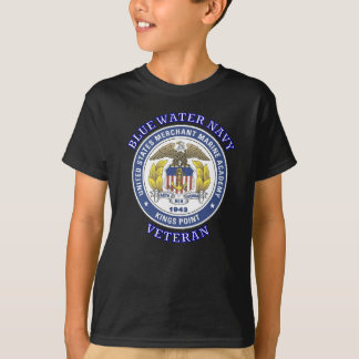 T-shirt US Merchant Marine Academy Blue Water Vétérinaire