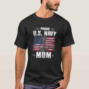 T-shirt US Na Vy Fier Mère - Fier US Na Vy Pour Maman Vet