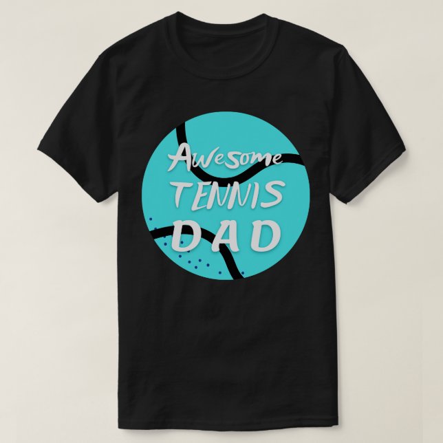 T-shirt US Open Tennis Papa Tennis Ball 1 (Design devant)