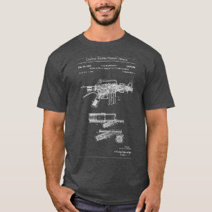 T-shirt US Patent Colt Automatic Rifle