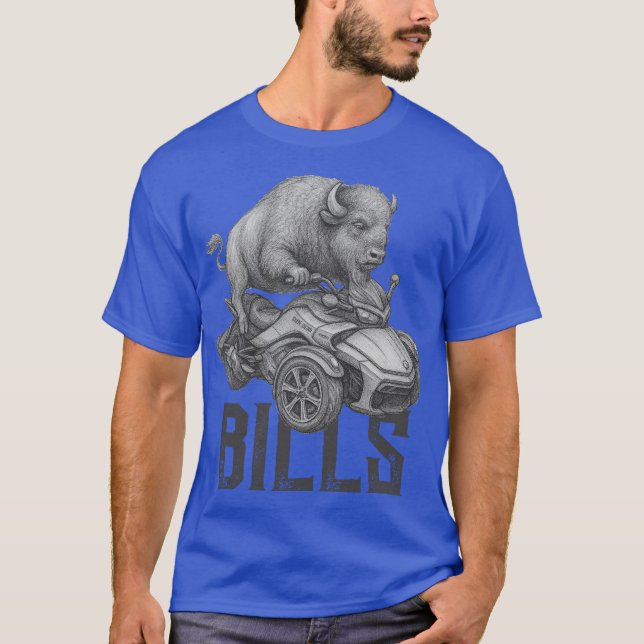 T-shirt US Spyder Ryders - Spyder Bills (Devant)