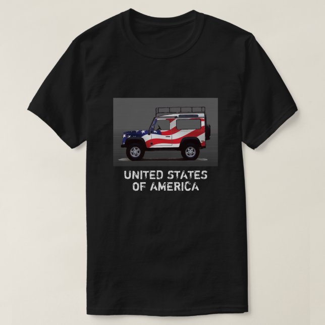 T-SHIRT USA (Design devant)