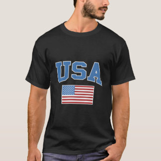 T-shirt Usa American Flag Patriotic