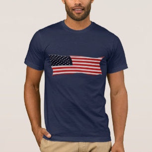 T-shirt USA AMERICAN US FLAG Series