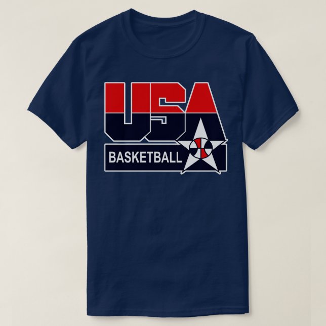 T-SHIRT USA DREAM TEAM LA MEILLEURE QUALITÉ SUR TEEPUBLIC (Design devant)