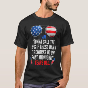T-shirt Usa Fireworks American Patriotic 4 juillet_1