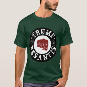 T-shirt USA Fist Tattoo Trump DeSantis 2024