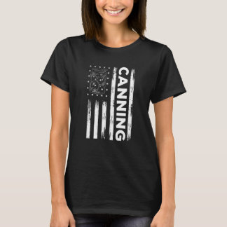 T-shirt USA Flag Canning Apparel Pickling America
