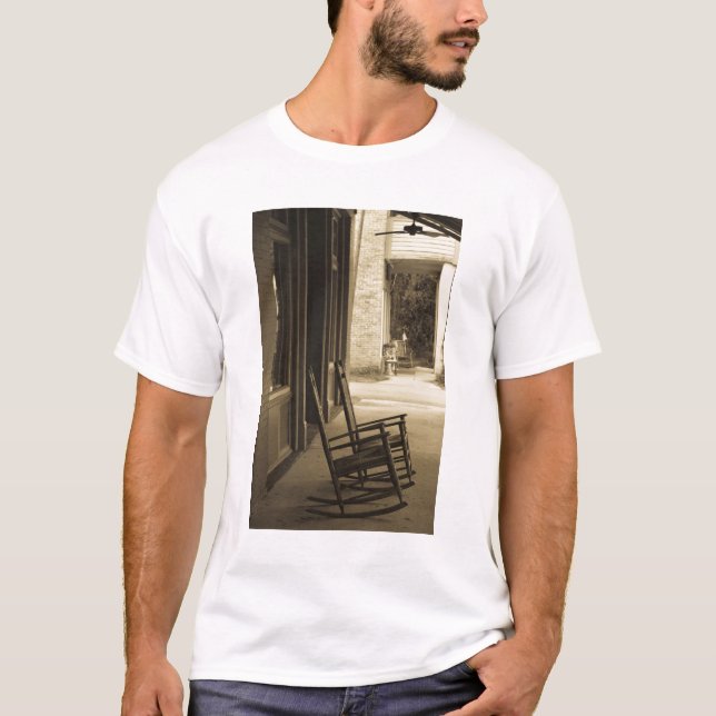 T-shirt USA, Floride, Micanopy, plus ancienne colonie inté (Devant)