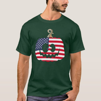 T-shirt Usa Halloween amis Citrouilles