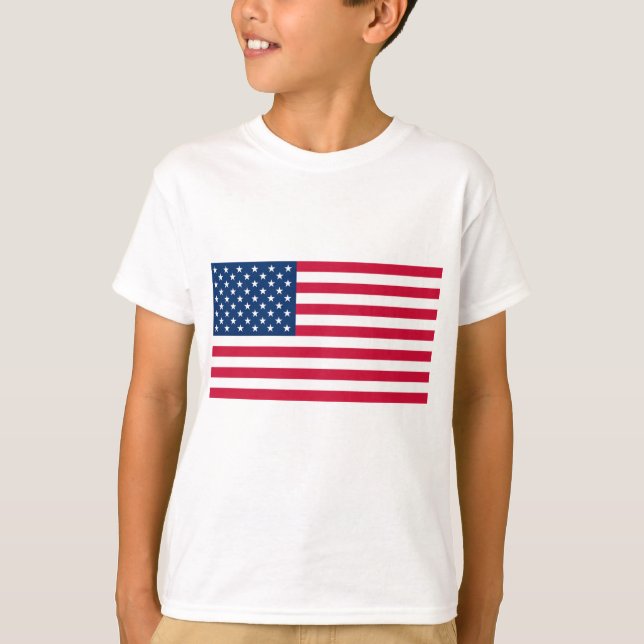 T-Shirt USA - Patriotique (Devant)
