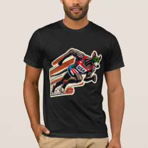 T-SHIRT USA-TRACK AND FIELD GREYHOON 3