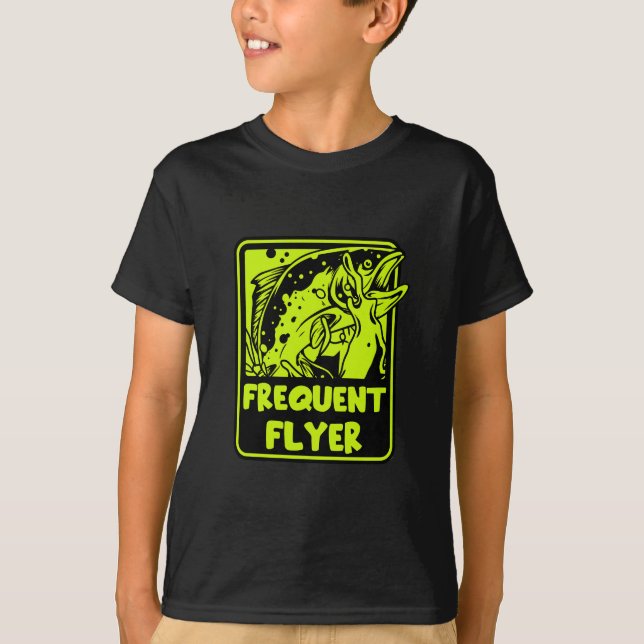 T-shirt USA Trout Fly Fishing (Devant)