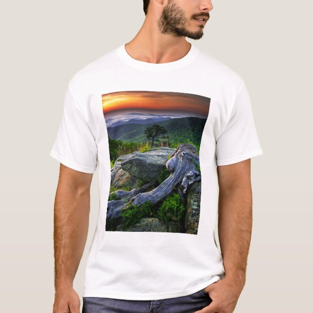 T-shirt USA, Virginie, Shenandoah National Park. (Devant)