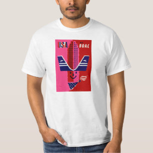 T-shirt USA ~ Vol BOAC