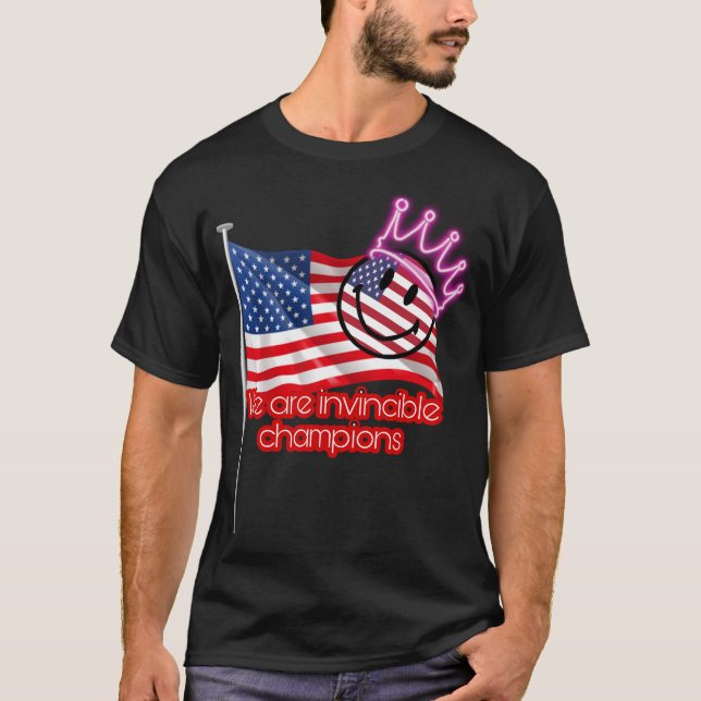 T-shirt usa vs angleterre (Devant)