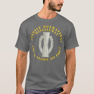 T-shirt USAF Missileman Basic