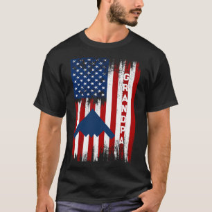 T-shirt Usafa Merch Fier Force Aérienne Papa Son Papy Papa