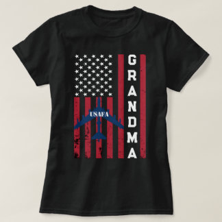 T-shirt Usafa Merch Fière maman de l'armée de l'air