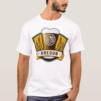 T-shirt Usage de Brew de courbure