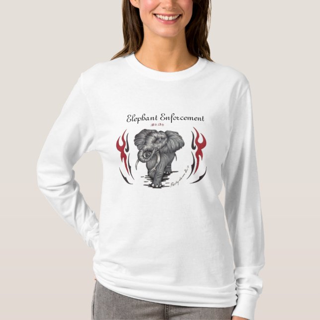 T-shirt Usage d'éléphant (Devant)