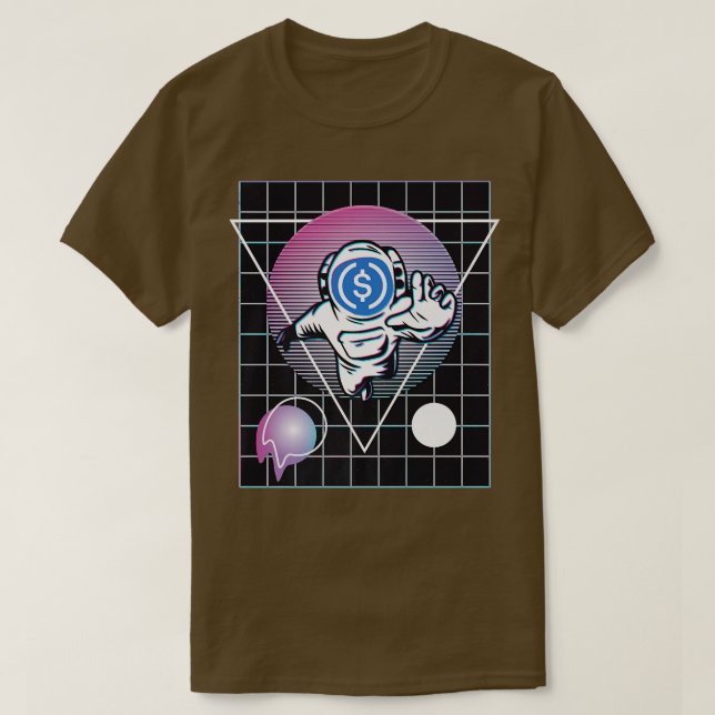 T-shirt USD Coin  (Design devant)