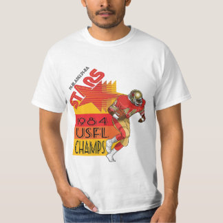 T-shirt USFL Philadelphia Stars football design