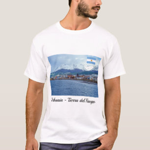T-shirt Ushuaïa célèbre - Terre de Feu, Argentine