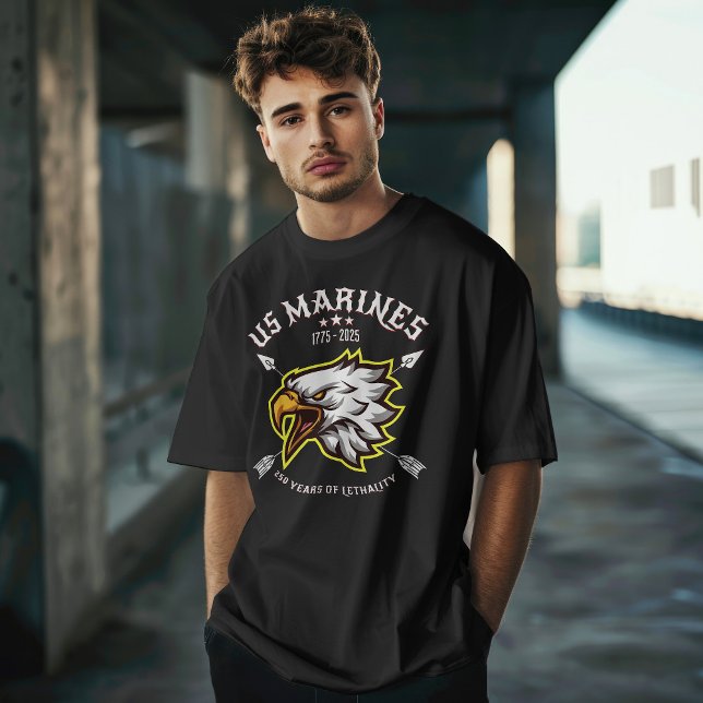 T-shirt USMC 250 ans de létalité (Créateur téléchargé)