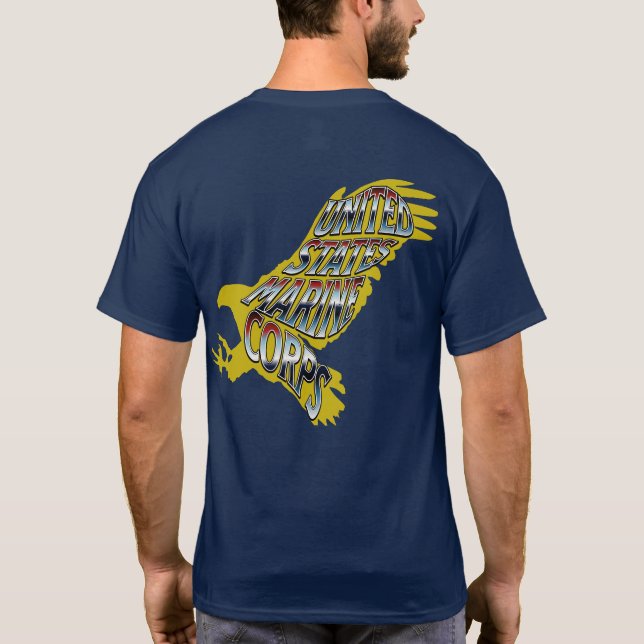 T-shirt USMC Eagle (Dos)