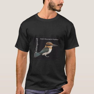 T-shirt Usps Espèces en voie de disparition Kingfisher ple
