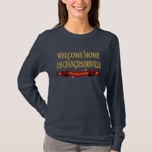 T-shirt USS à la maison bienvenu Chancellorsville
