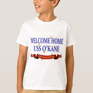 T-shirt USS à la maison bienvenu O'Kane