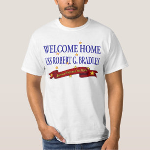T-shirt USS à la maison bienvenu Robert G. Bradley