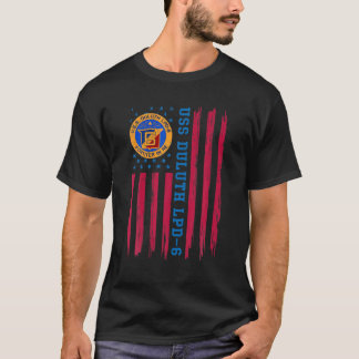 T-shirt USS Duluth LPD-6 Aire de transport amphibie Navire