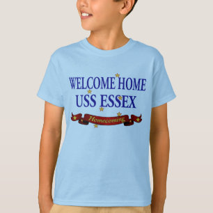 T-shirt USS Essex à la maison bienvenu