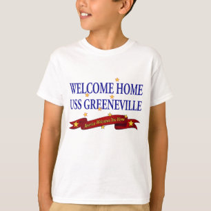 T-shirt USS Greeneville à la maison bienvenu