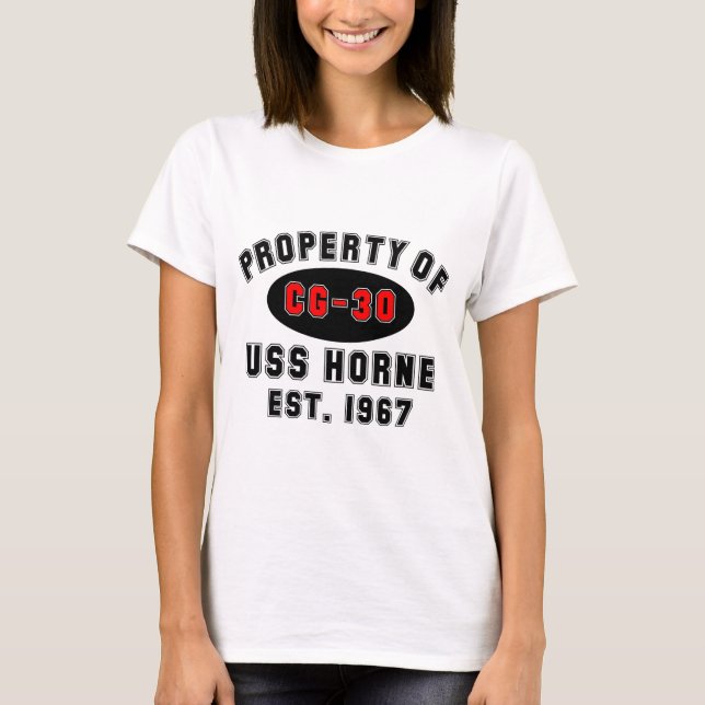 T-shirt USS Horne (Devant)