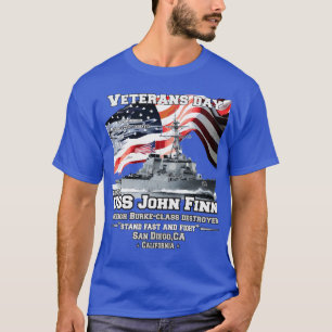 T-shirt USS John Finn Arleigh Burkeclass destroyer