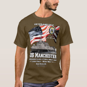 T-shirt USS Manchester Indépendance classe littorale comba