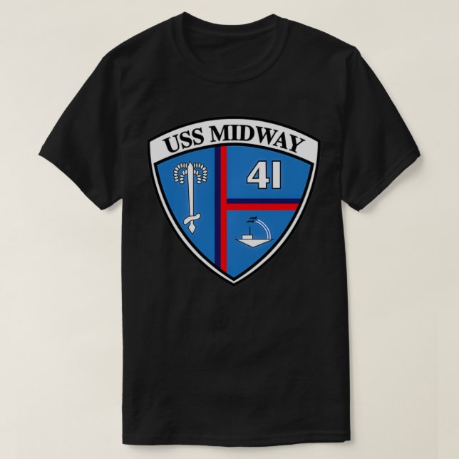 T-shirt USS Midway  (Design devant)