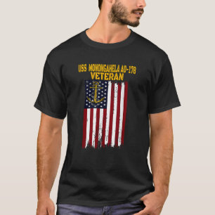 T-shirt USS Monongahela AO 178 Réapprovisionnement Huiler 