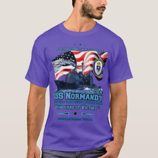 T-shirt USS Normandy CG60 Ticondérogations aclass croiseur